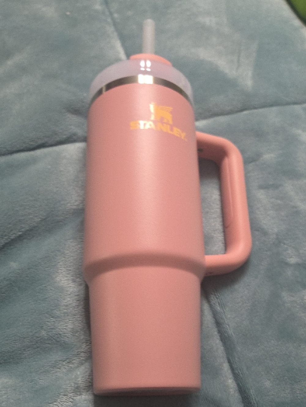 Stanley Rose Travel Tumbler with Handle